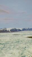 Fantastisk se av de största glaciär i de alps video