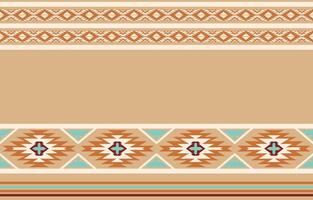 Ethnic tribal seamless geometric pattern background image. vector