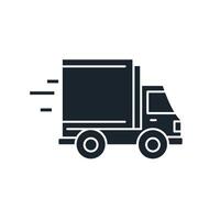 Delivery service icon. Online delivery service and online order tracking concept vector