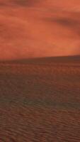 antena de dunas de areia vermelha no deserto do namibe video