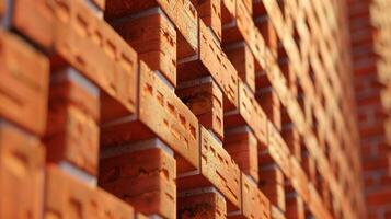 The importance of attention to detail in creating a flawless brick structure photo