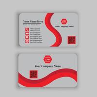 Business Card Design with adobe illustrator vector