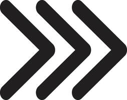 Arrow chevron icon isolated on white background . Chevron icon vector