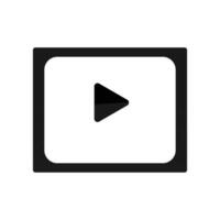 ,This icon consists of Film Industry, Film Roll, Camera or simple play button icon, symbol, sign. vector