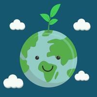 world go green day vector