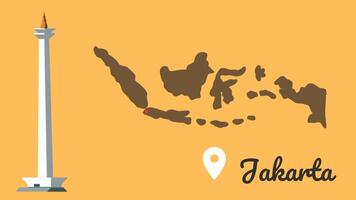 Indonésia cidade viagem realçar video