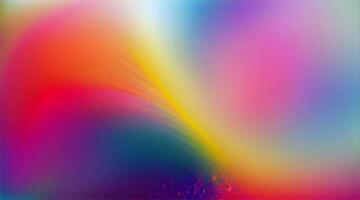 colorato arcobaleni illustrato nel il cielo, acqua, e un astratto design video