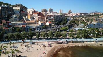 panorámico ver de alicante desde encima video