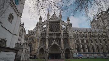 Westminster abadía, colegial Iglesia de Santo pedro anglicano Londres, unido Reino video