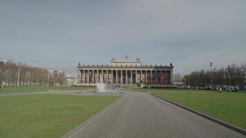 Berlin, Germany - April 5, 2024 - The Altes Museum on the Museum Island in the historic centre video