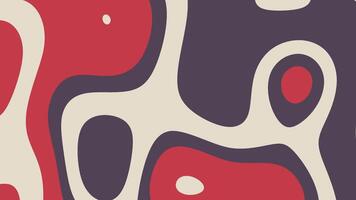 ein rot und lila abstrakt Muster video
