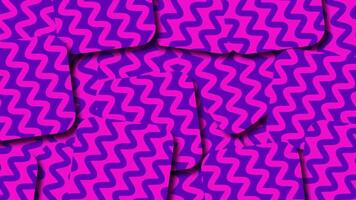 a purple and pink background with wavy lines video