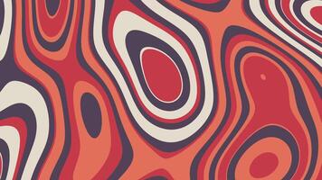 a red, orange and white abstract background with swirls video