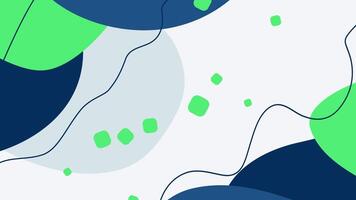 een groen en blauw abstract achtergrond met cirkels video