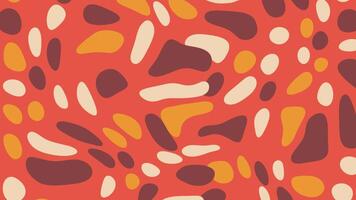 an abstract pattern with orange, yellow and brown colors video