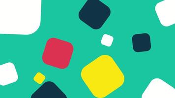 a colorful abstract pattern with different shapes video