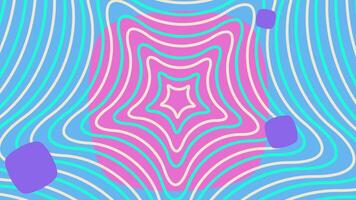 a psychedelic background with a wavy pattern video