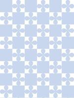 Seamless pattern with blue squares on white background. illustration. vector