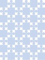 Seamless pattern with blue squares on white background. illustration. vector