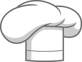 dibujos animados cocinero sombrero logo diseño vector