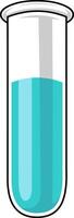 Cartoon Glass Test Tube vector