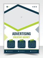 Clean Corporate Business Flyer vector