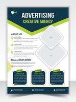 Clean Corporate Business Flyer vector