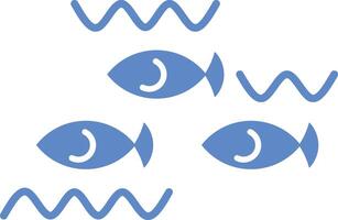 fish icon design vector