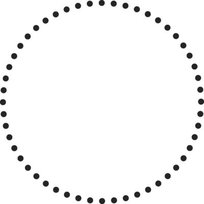 Dotted Circle Frame Vector Art Icons and Graphics for Free Download