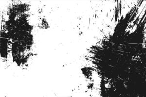 Black and white grunge splash abstract texture background vector