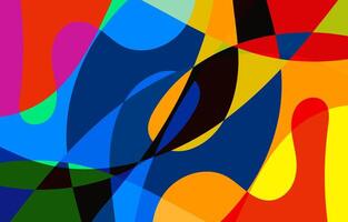 Colorful Abstract background design, art vector