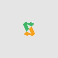 Abstract modern letter S Initials logo design template vector