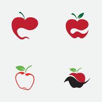 manzana ilustración diseño vector
