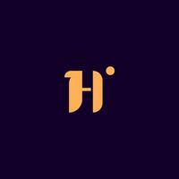 Modern Letter H logo design template vector