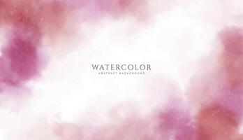 Abstract horizontal watercolor background. Neutral light colored empty space background illustration vector