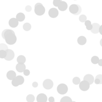 realistisk cirkel element bokeh effekt transparent bakgrund png