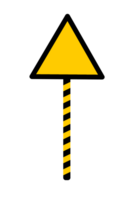 blank yellow black road sign element shape with police line transparent, police line background element blank png