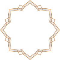 islamique Cadre ornement de Ramadan salutations, islamique Cadre élément Ramadan kareem conception transparent Contexte déposer, eid Al fitr élément Cadre modèle conception png