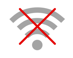 Wi-fi símbolo elemento Arquivo transparente fundo escova acidente vascular encefálico elemento png
