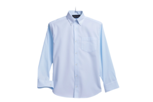 Classic Oxford Shirt on transparent background. png
