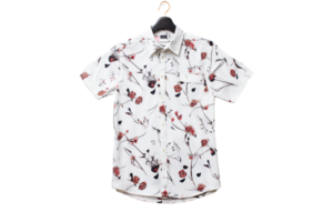 boutonner chemise sur transparent Contexte. png