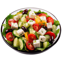 Yogurt salad isolated on transparent background png