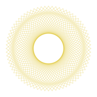 Ornamental Circle Shape, Contemporary Mandala, Optical Illusion, can use for Decoration Ornate, Wallpaper, Background, Textile, Tile, Paper Print, Carpet Pattern or Graphic Design Element png