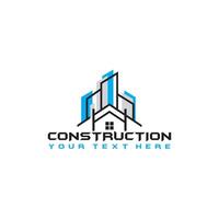 property, realtor, real estate, or construction logo vector