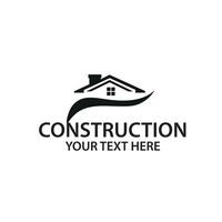 Real estate design handyman, plumbing, roofing, construction or electrician logo vector