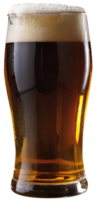 glas van vers bier png