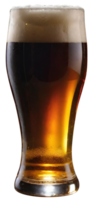 glas van vers bier png