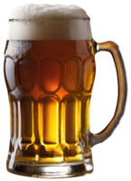 Glass of fresh beer png