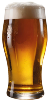 Glass of fresh beer png