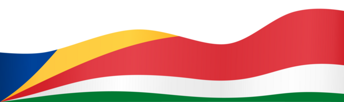 Seychelles flag wave png